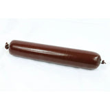 Fibrous Casings - Mahogany - NO Printing - 2.5 Inches By 20 Inches - Stuffs 3 to 3.5 lbs.