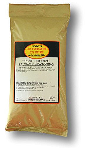 A.C. Legg Fresh Chorizo Sausage Seasoning. Blend #111