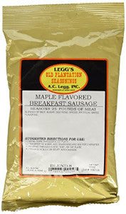 A.C. Legg Maple Flavored Breakfast Sausage. Blend #8