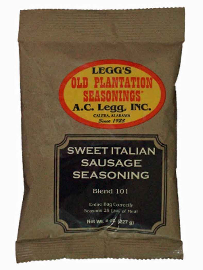 A.C. Legg Sweet Italian Sausage Seasoning. Blend #101