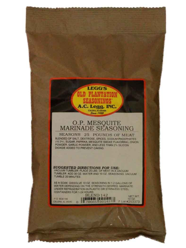 "New" Bag AC Legg Mesquite Marinade - Effective Jan. 2017