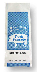 Freezer Bags - Pork Sausage  - 1 Lb. Size
