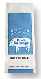 Poly Pork Sausage Freezer Bag - 1 lb. Size